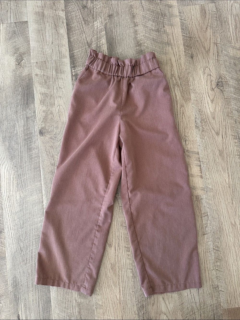 Noisy May women’s Wide-Leg Pull-On Pants - Mauve Rose